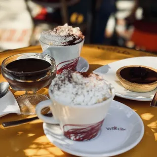 Indulging in the very chocolatey chocolates while soaking in this beautiful afternoon sun.