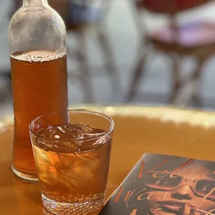 Iced tea &amp; a good book.