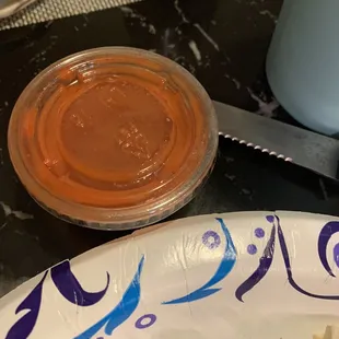 Hot sauce instead of Salsa. Ugh. I had to go find so e in my own fridge. No sour cream no pico. No flavor.