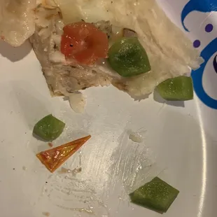 Paid extra for onions n peppers ($3)which weren't seasoned or cooked at all. Plain white chicken no flavor. Disappointed.