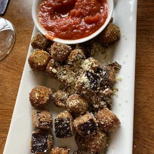 Eggplant poppers