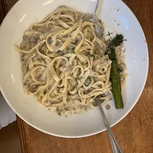 Mushroom pasta