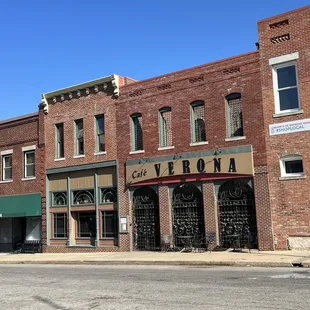 a view of a city street