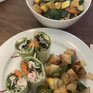 Turkey and Avocado Wrap