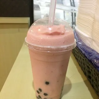 Strawberry Boba Tea