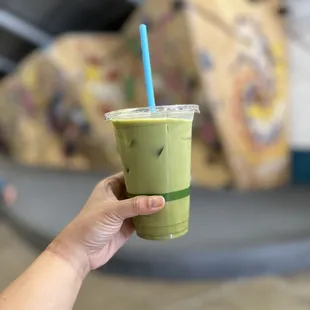 Iced Matcha Latte