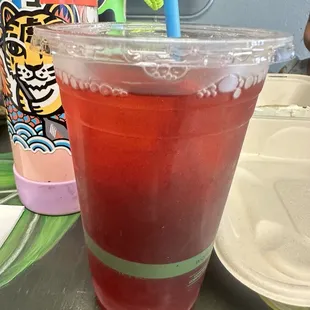 Hibiscus Pineapple Lychee Tea