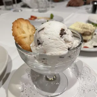 Gelato chocolate chip