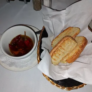 Chili Olive Oil &amp; Bread 12/8/21