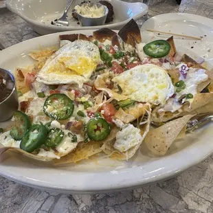 Breakfast nachos, so freaking good good!