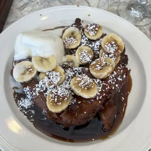 Bananas Foster French Toast