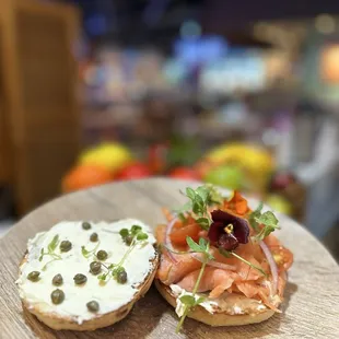 Bagel n' Lox! on everything Bagel! Delish  Great vibes and awesome service