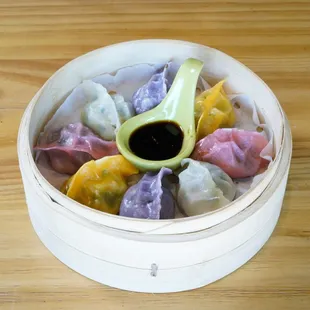 Rainbow Dumplings