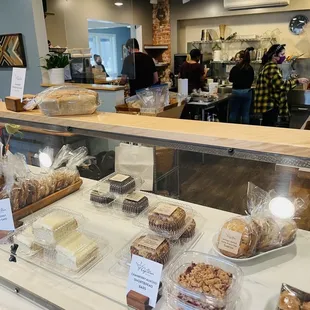Bakery items / cashier section