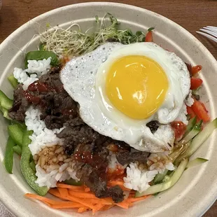 Bibimbap bowl