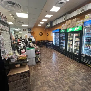 sushi and sashimi, interior