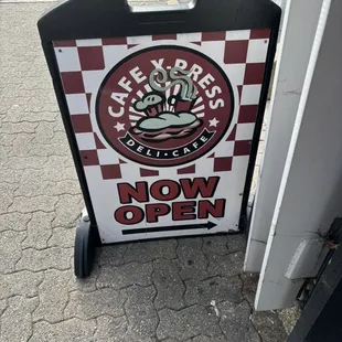 Some signage so you can stay on track.