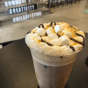 Iced S&apos;mores Latte