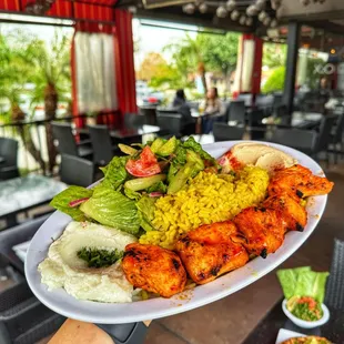 Chicken Kebab Plate