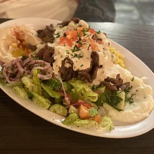 Beef Shawarma Plate