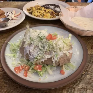 Pollo Asado Burrito