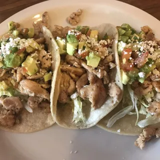 Pollo Asado Tacos