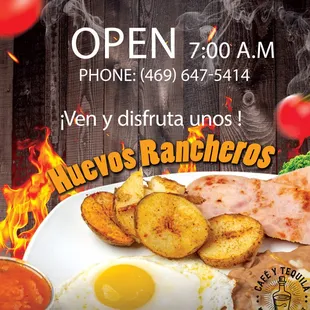 Huevos Rancheros Estilo Michoacan MEX,