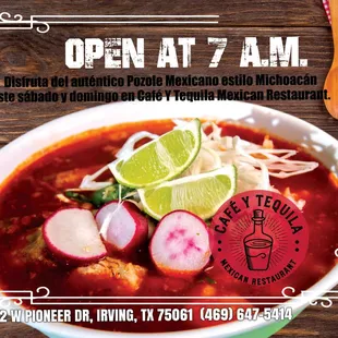 Pozole Estilo Mexico