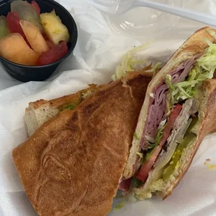 Miami style Cuban sandwich. Delish!!!