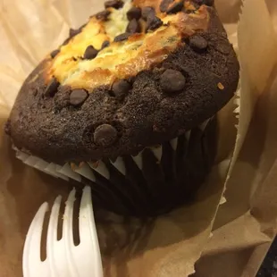 Yummy chocolate chip muffin for $1.85