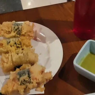 Fried fish cakes