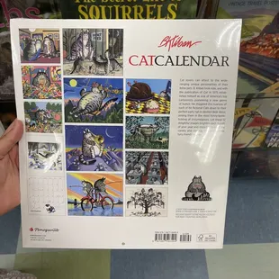 Cat calendar