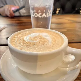 Delicious latte