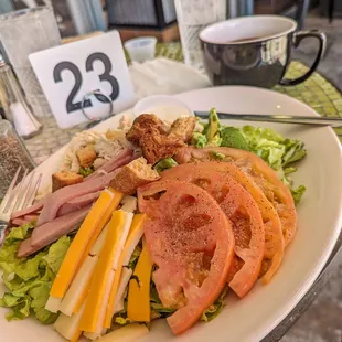 Chef&apos;s salad minus the bread.