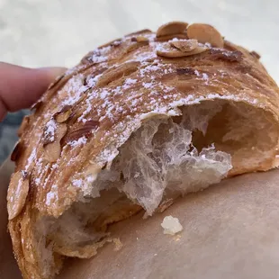 Almond croissant