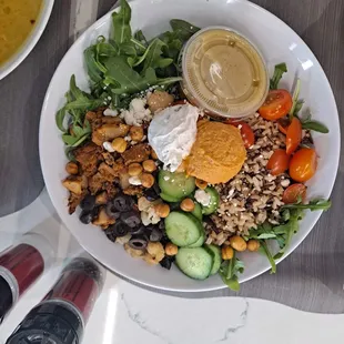 Mediterranean Bowl. Fits on Weight Watchers