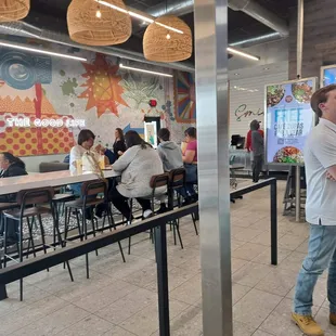 Different view of Dining area