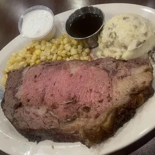 Prime rib on Saturday nights only