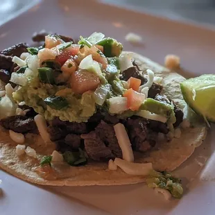Taco de asada
