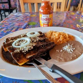 Chicken and Cheese Enchiladas