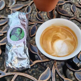 Cortado and Soyrizo  Burrito