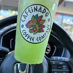 Maricel and Damien is getting Presotea, I chose an Aguas Fresca.