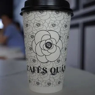 Oolong Milk Tea w/ Boba.
