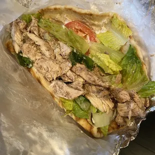 Chicken Shawarma Wrap