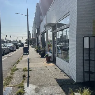 Street parking out front - easy on a weekday afternoon