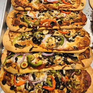 Vegetarían Flat Bread