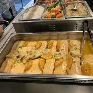 Orange Fennel Salmón