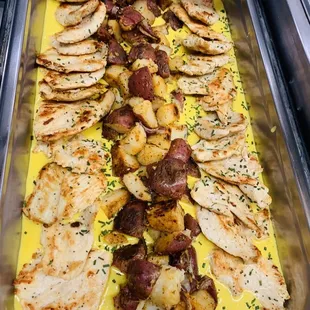 Lenin Chicken with Roasted Potatoes