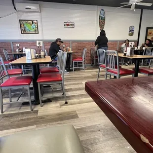 sushi and sashimi, interior