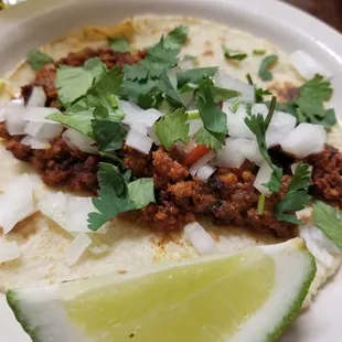 Chorizo Taco